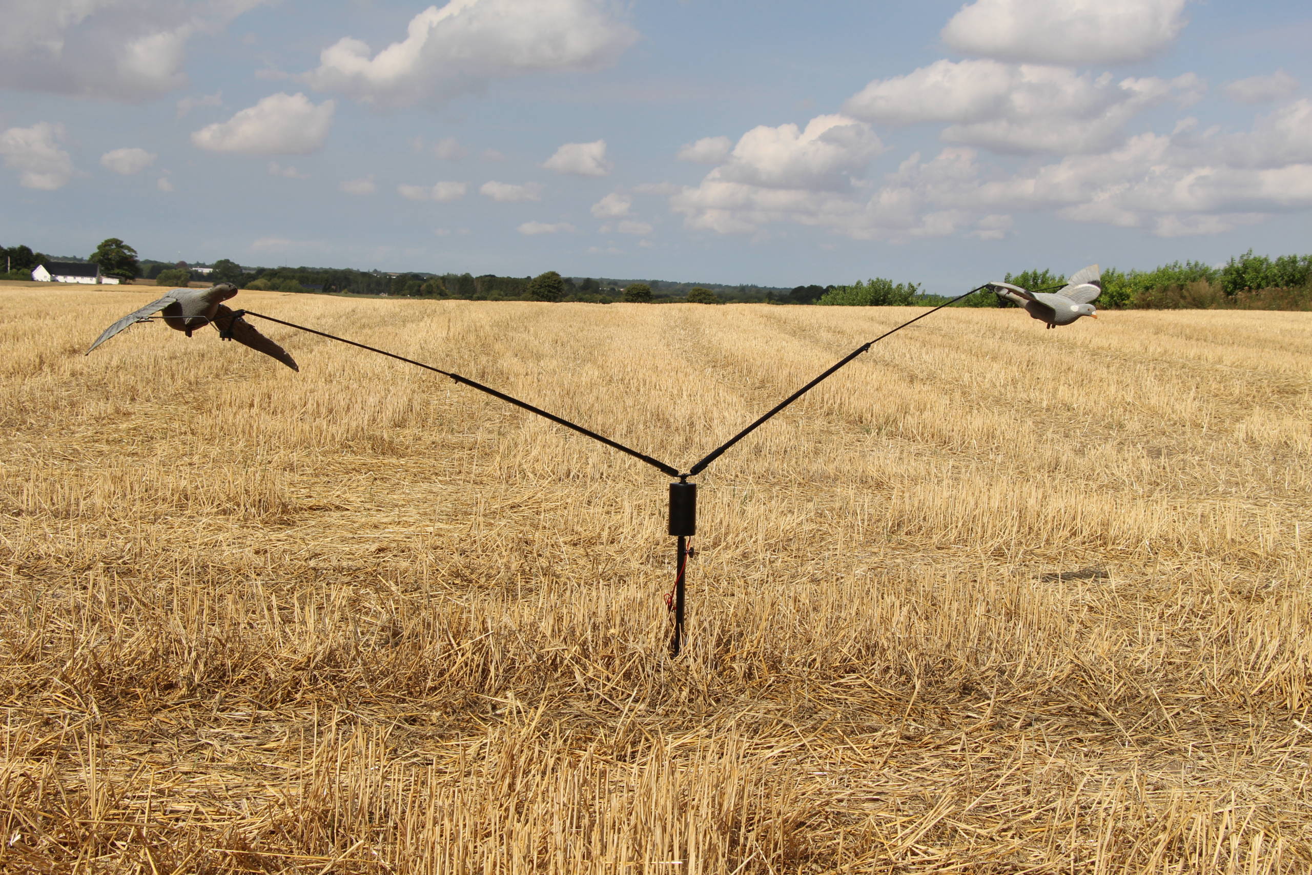 Duekarrusel, fjernbetjent