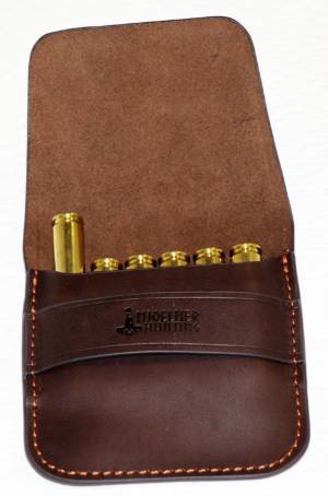 Leather cartridge wallet