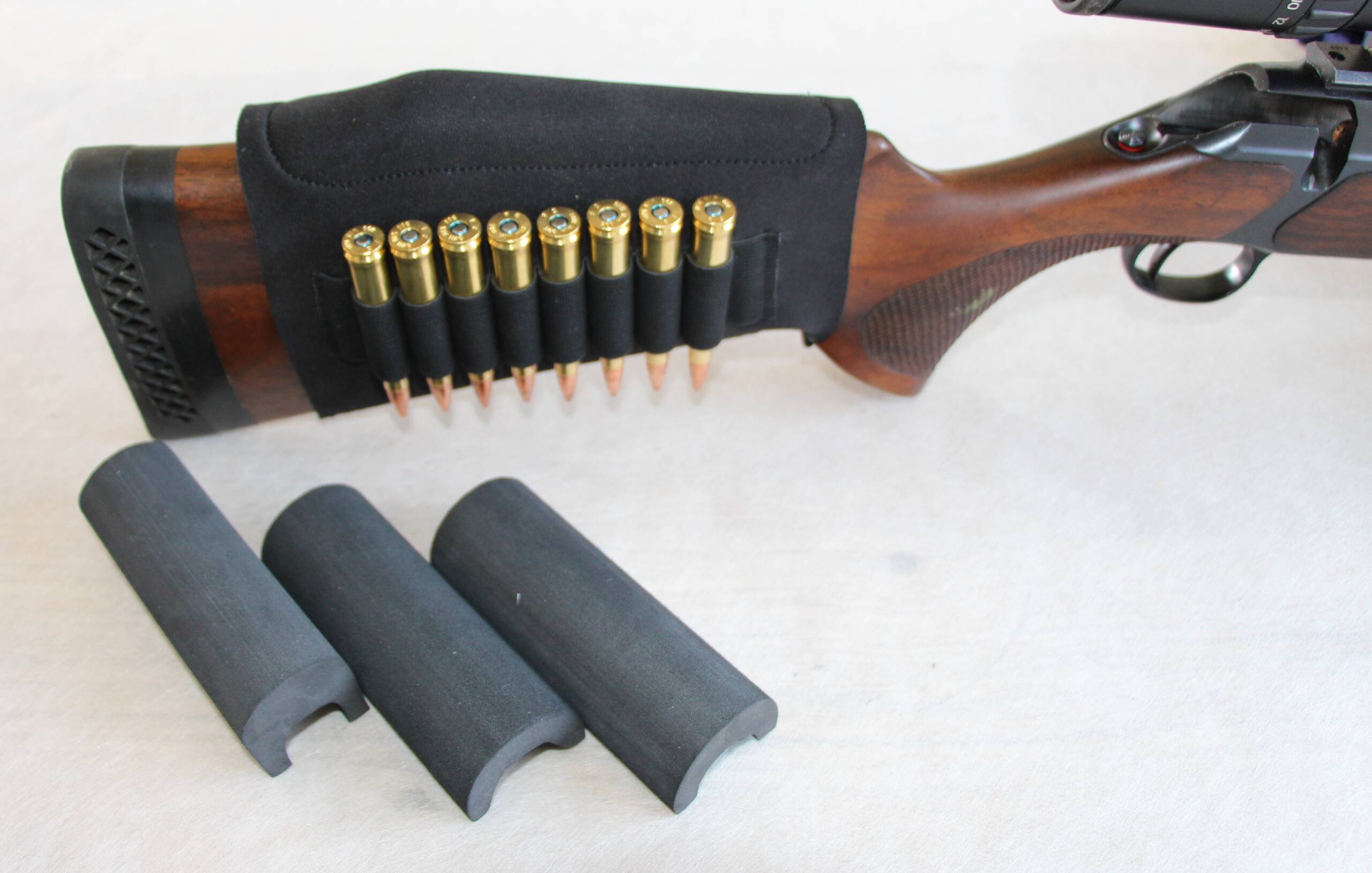 Schafterhöhe mit Patronenhalter