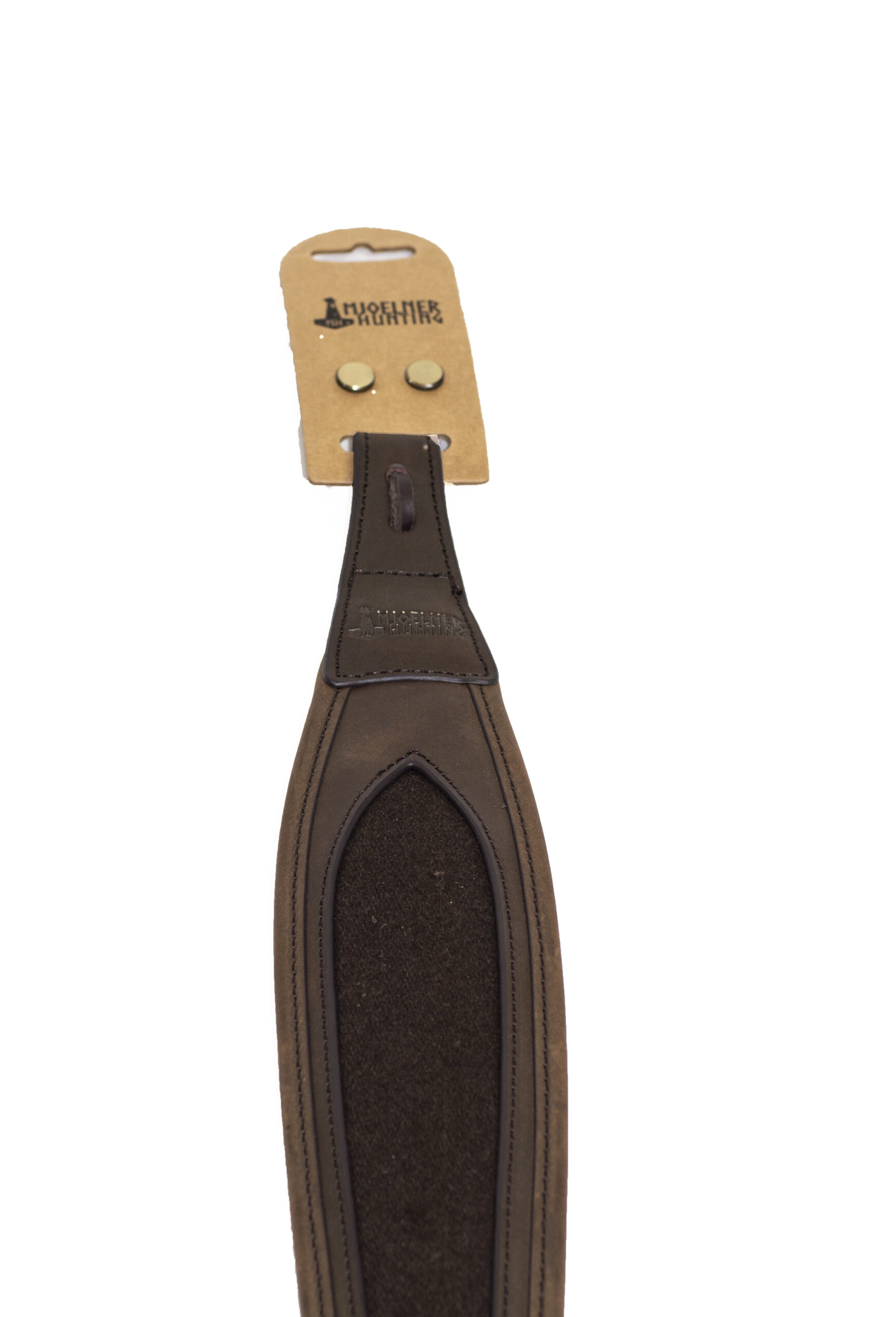 Eksklusive riffelrem i læder og loden, lige