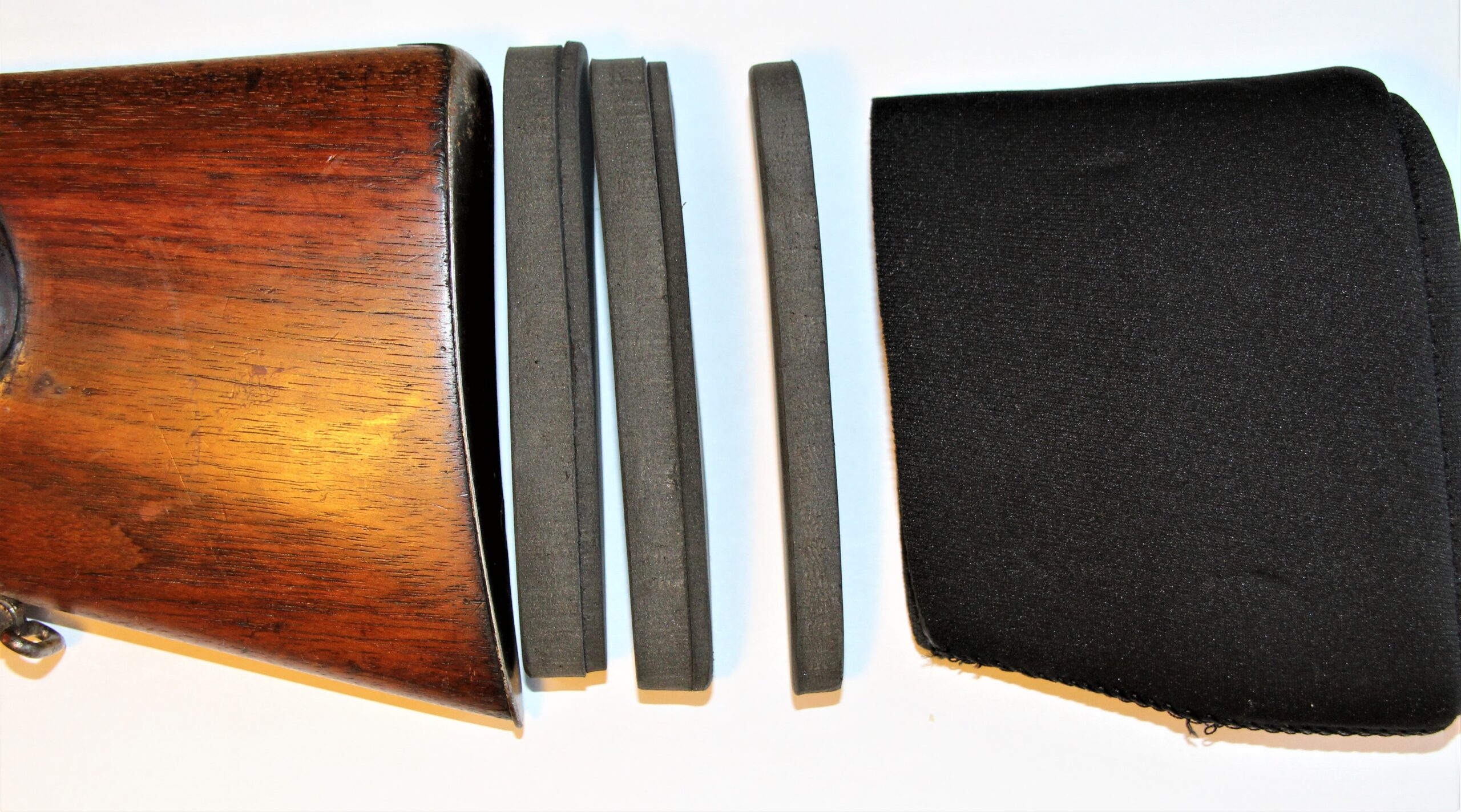 Stock extender kit, neoprene, Black