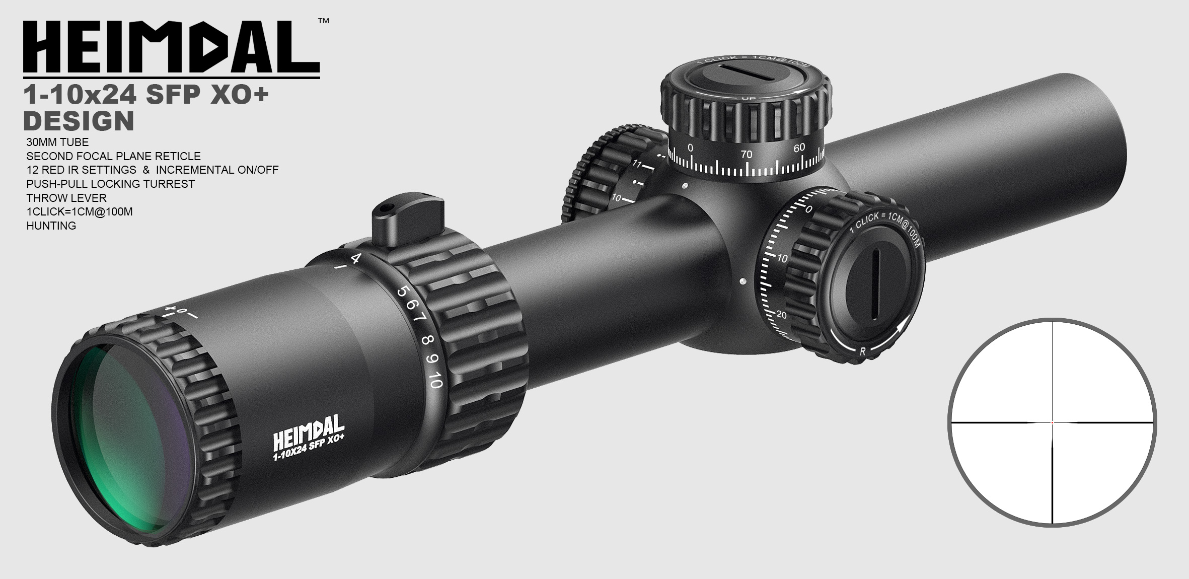 Heimdal XO+, 1-10x24 - Billede 5