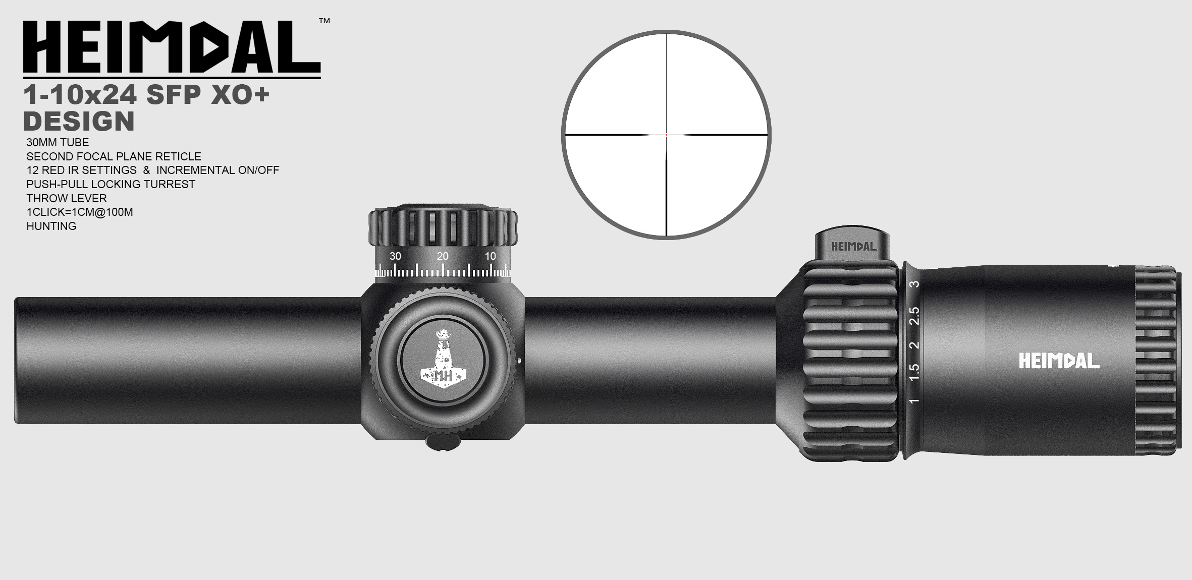 Heimdal XO+, 1-10x24 - Billede 6