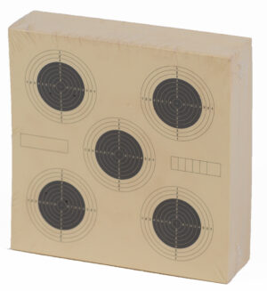 14x14 cm. Paper Targets, 5 x 1-10
