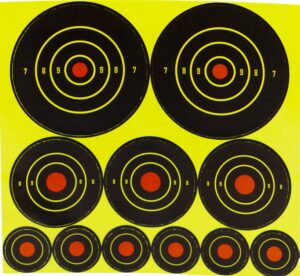 Multi Paper Targets 2,5 5 and 7,5 cm